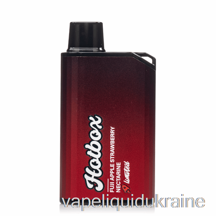 Vape Liquid Ukraine Puff Brands Hotbox 7500 Disposable Fuji Apple Strawberry Nectarine